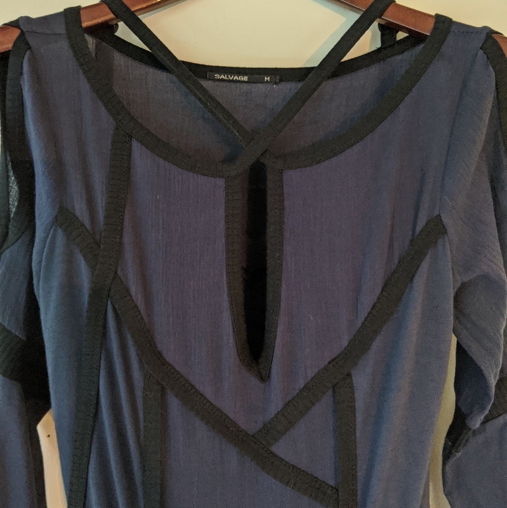 Salvage Tunic blackberry plum size medium - Picture 2 of 8